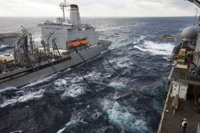 Large ship ocean small boat #3 free wallpaper - medium preview image