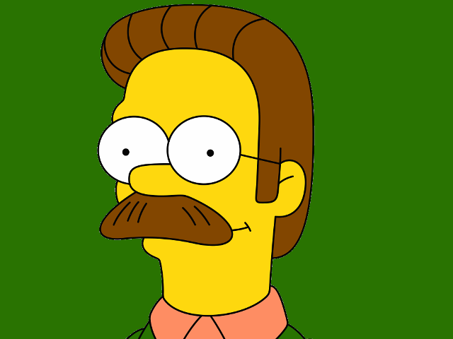 Cartoon character mustache beard pink free wallpaper - medium preview image
