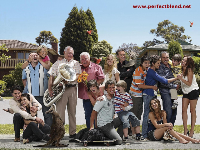 Group people dog trumpet man free wallpaper - medium preview image