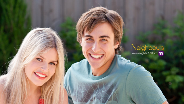 Young man woman smiling picture free wallpaper - medium preview image