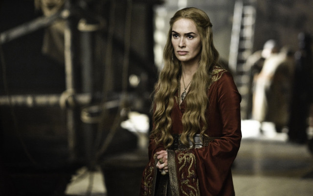 Woman red dress room horse free wallpaper - medium preview image