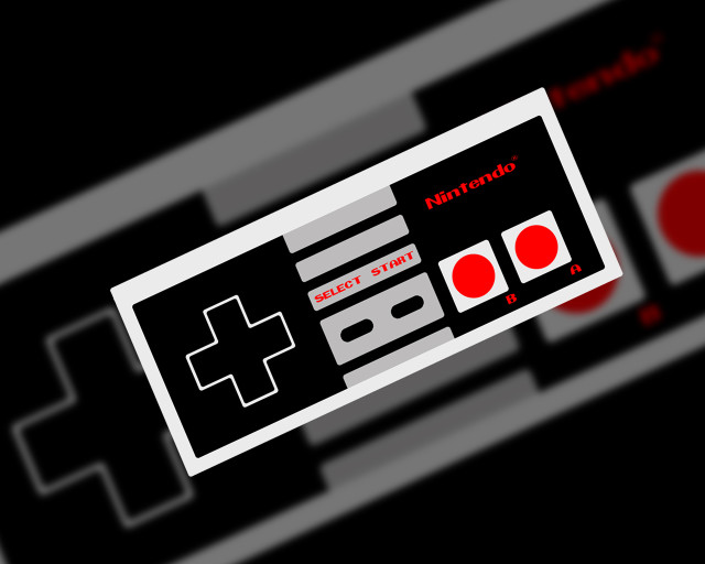 Nintendo game controller red dot free wallpaper - medium preview image