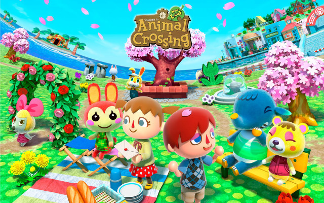 Animal crossing picnic table food #2 free wallpaper - medium preview image