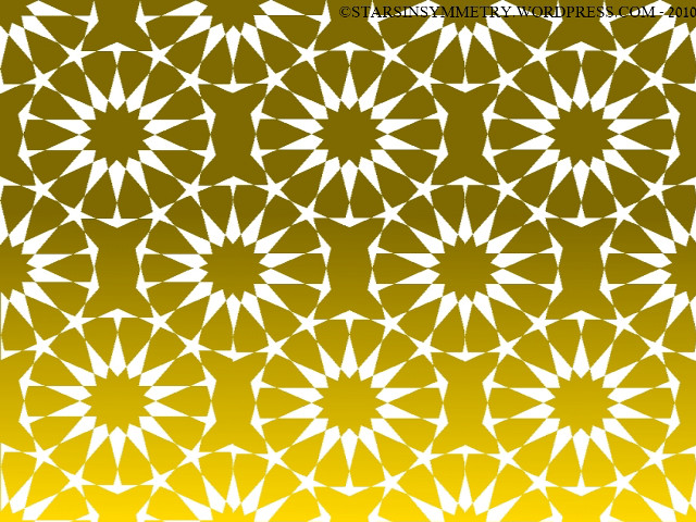 Yellow white pattern stars top free wallpaper - medium preview image