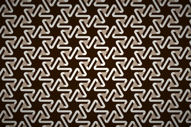 Brown white pattern fractal silk free wallpaper - medium preview image