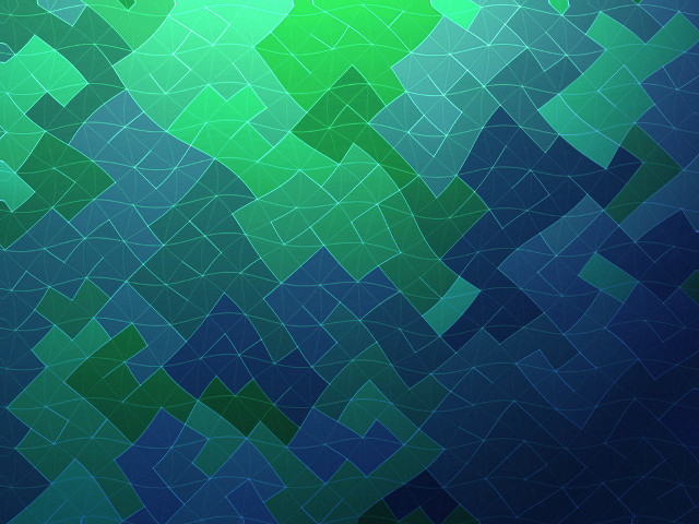 Blue green abstract background leaves free wallpaper - medium preview image