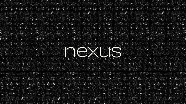 Black background white dots nexis free wallpaper - medium preview image