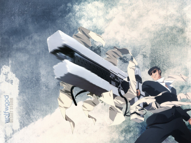 Man gun air clouds sky free wallpaper - medium preview image