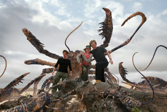 People crab sculpture giant claws free wallpaper - medium preview image