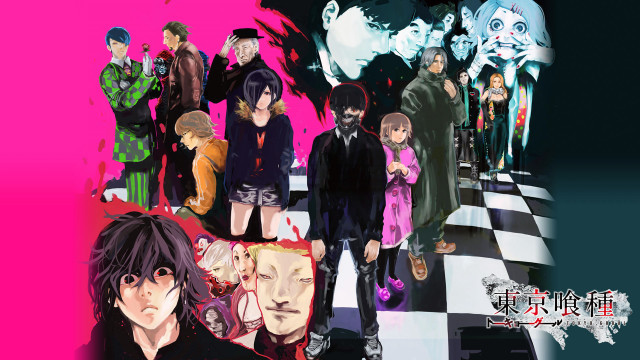 Group people checkered floor pink free wallpaper - medium preview image