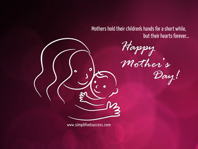 Mother child holding happy mothers free wallpaper - medium preview image