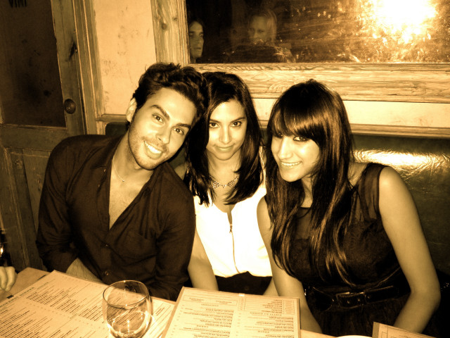 Man women table menus wine free wallpaper - medium preview image