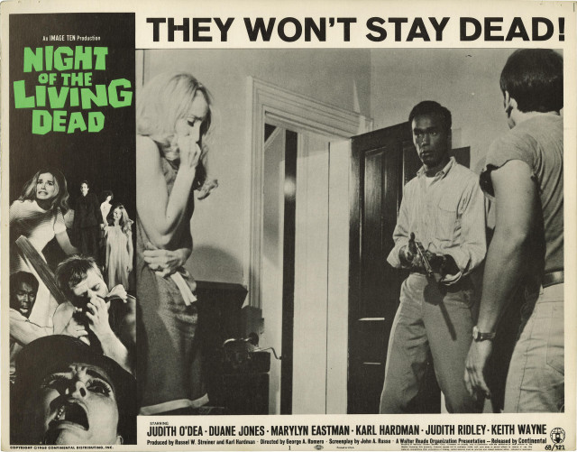 Night living dead poster woman free wallpaper - medium preview image