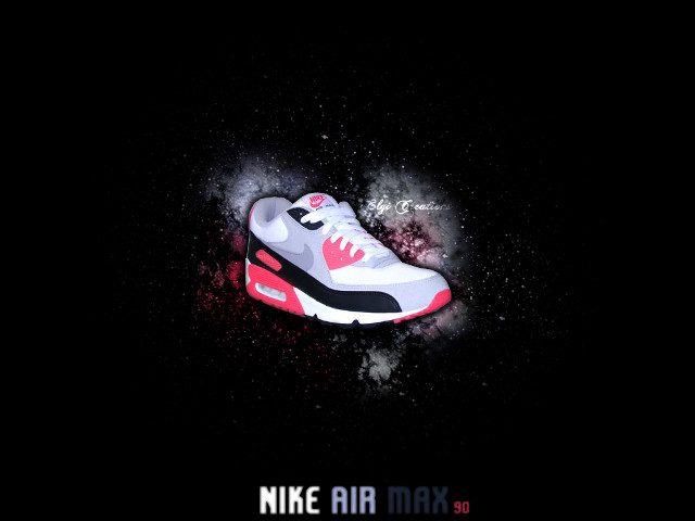 Sneakers red white sole black free wallpaper - medium preview image