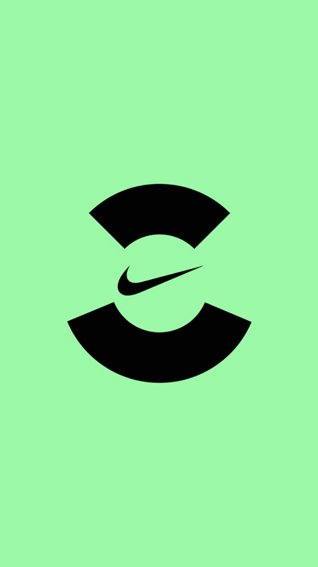 Black green logo green background free wallpaper - medium preview image