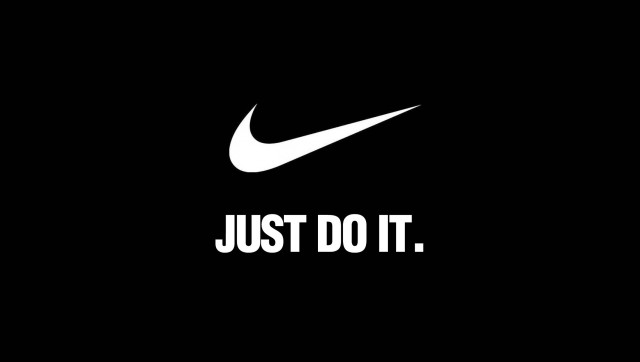 Nike just do it black #5 free wallpaper - medium preview image