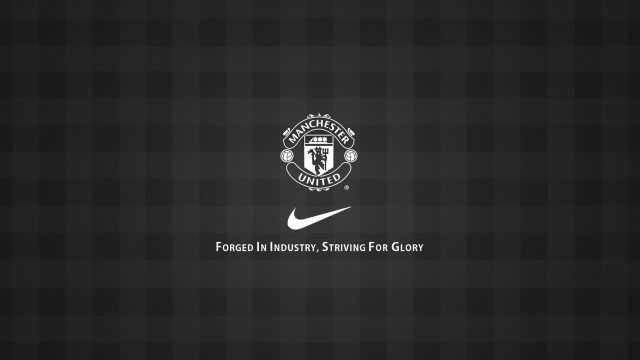 Black white wallpaper manchester united free wallpaper - medium preview image