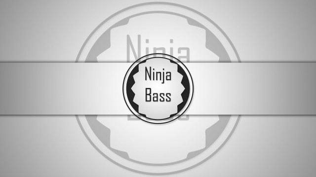 White black logo silver stripe free wallpaper - medium preview image