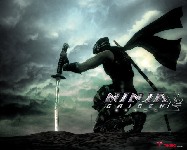 Man sword flag cloudy sky free wallpaper - medium preview image