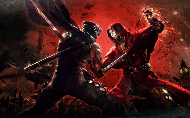 Costume fight dark room red free wallpaper - medium preview image
