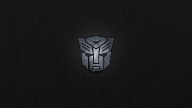 Black white robot head dark free wallpaper - medium preview image