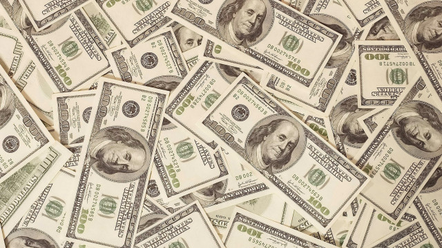 Pile twenty dollar bills money #3 free wallpaper - medium preview image