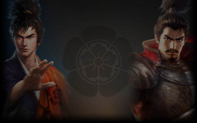 Two men armor pointing camera free wallpaper - medium preview image