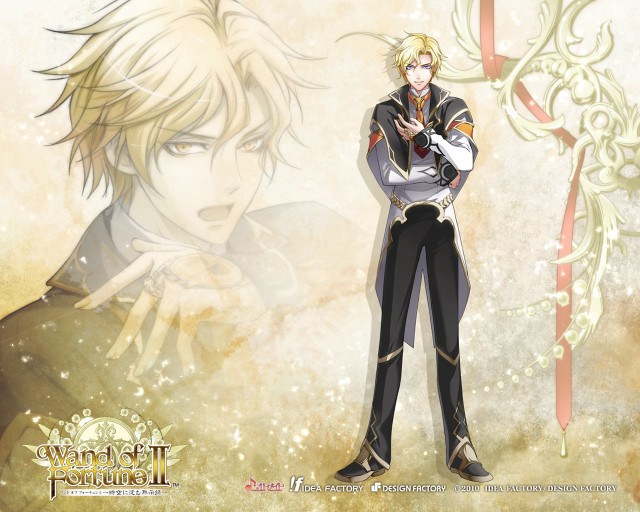 Man black white outfit gold free wallpaper - medium preview image