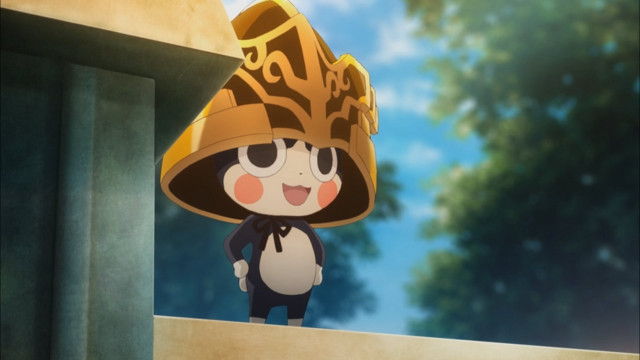 Cartoon character hat black white free wallpaper - medium preview image