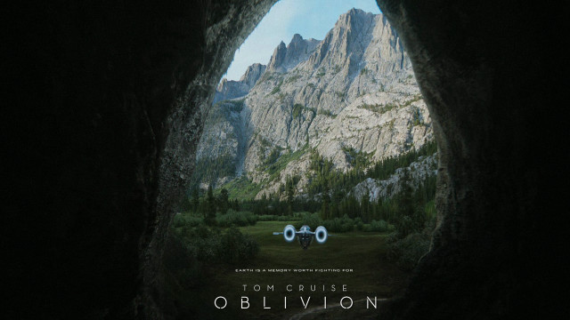 Oblion movie poster mountain lake free wallpaper - medium preview image