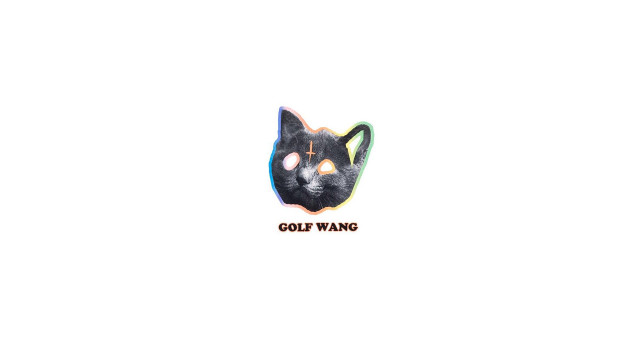 Black cat red yellow tag free wallpaper - medium preview image