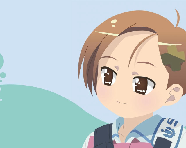 Cartoon character sad backpack frown free wallpaper - medium preview image