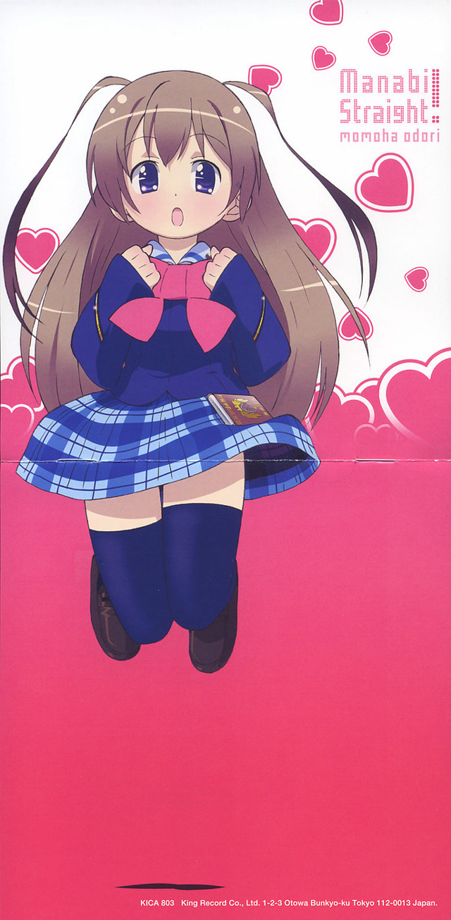 Girl blue dress heart pink free wallpaper - medium preview image