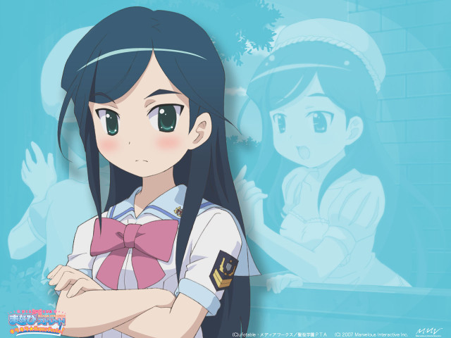 Girl uniform arms crossed sailor free wallpaper - medium preview image