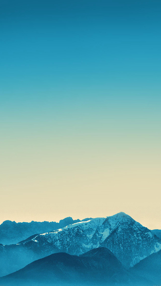Mountain range blue sky clouds #4 free wallpaper - medium preview image