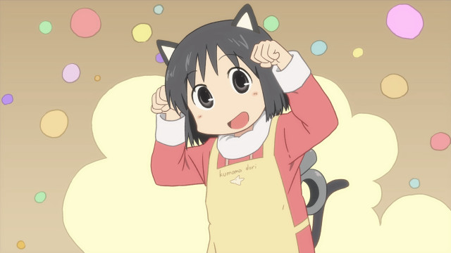 Girl cat ears bubble smile free wallpaper for desktop - medium preview image