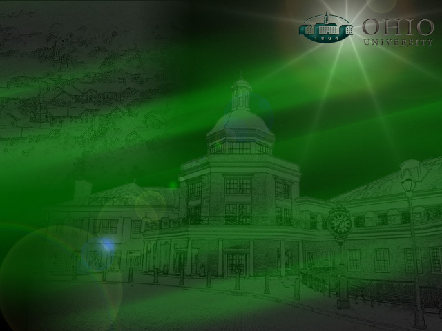 Green black building clock tower free wallpaper - medium preview image