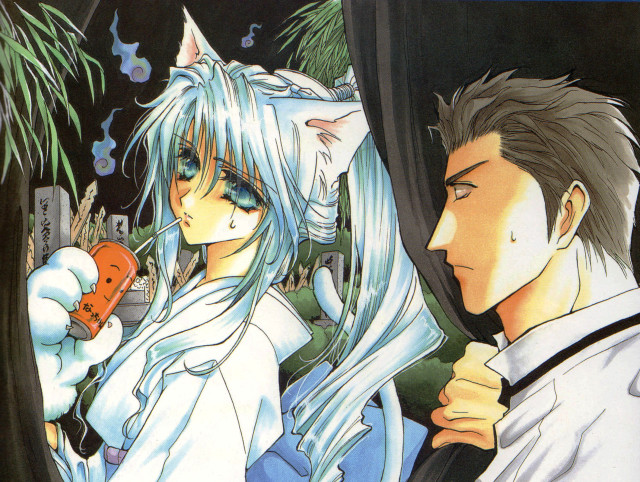 Man woman looking car cats free wallpaper - medium preview image
