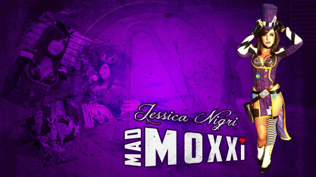 Woman costume purple background image free wallpaper - medium preview image