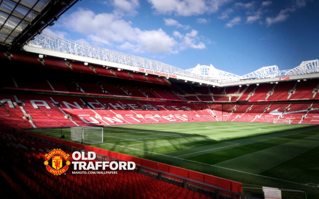 Stadium green field red wall #2 free wallpaper - medium preview image