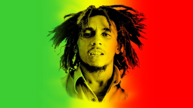 Man dreadlocks rainbow background black #2 free wallpaper - medium preview image
