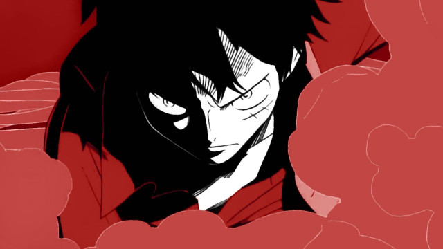 Man black hair red shirt free wallpaper - medium preview image