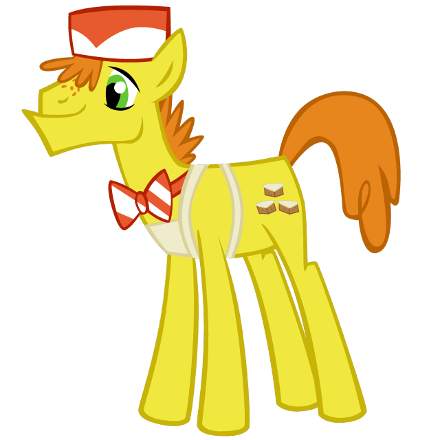 Yellow pony red bow tie free wallpaper - medium preview image