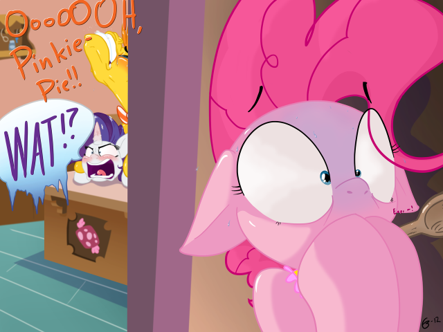 Pinkie pie standing wall sign free wallpaper for desktop - medium preview image