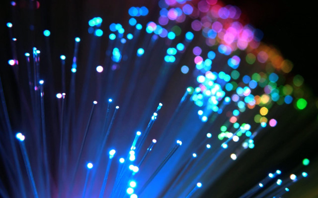 Close up lights dark background free wallpaper - medium preview image
