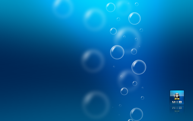 Blue bubbles person cellphone foreground free wallpaper - medium preview image