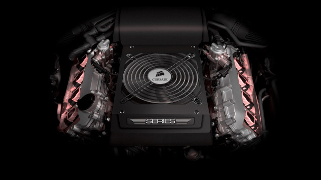 Car engine fan black background free wallpaper - medium preview image