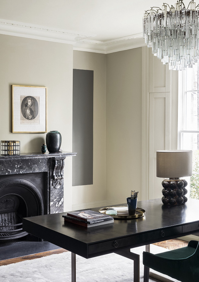 Living room fireplace table lamp free wallpaper - medium preview image