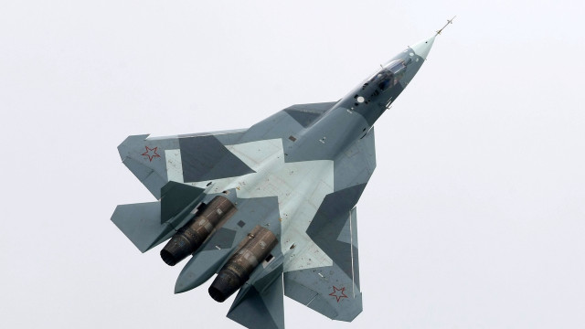 Fighter jet cloudy sky star free wallpaper for desktop - medium preview image