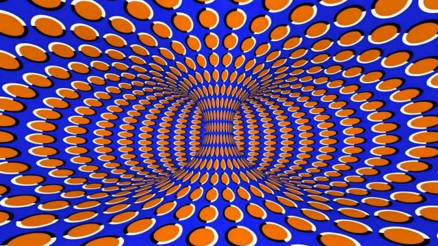 Blue orange abstract background circles free wallpaper - medium preview image